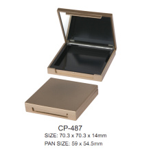 Square Plastic Compact Case Cp-487